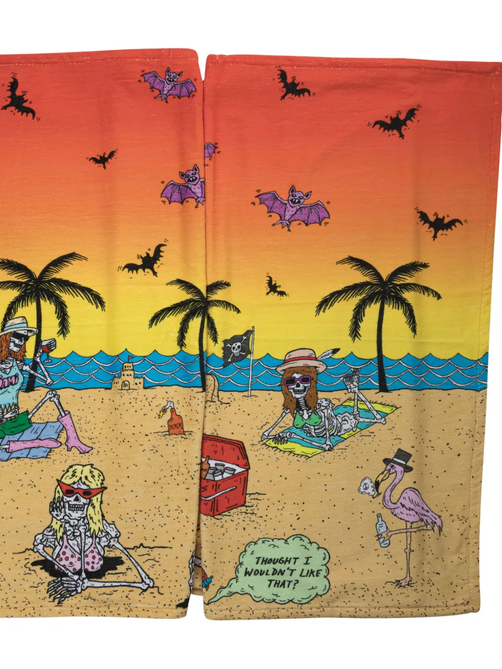 GALLERY DEPT. Skeleton Beach towel | Beach Accessories | Image 2