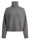 SA SU PHI roll-neck cashmere sweater - Grey