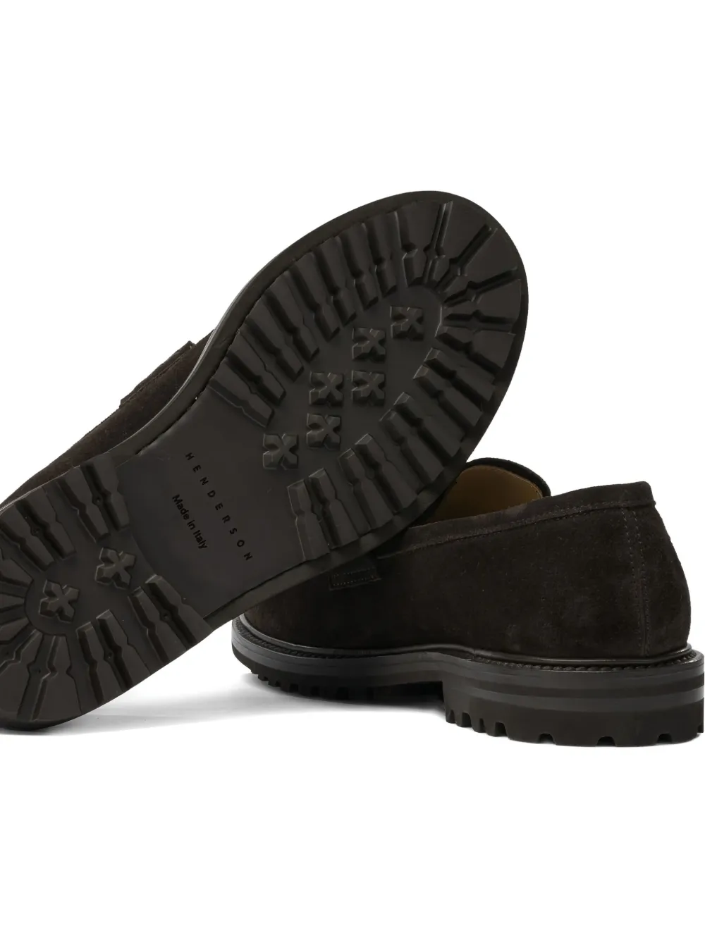 Henderson Baracco Suède loafers Bruin