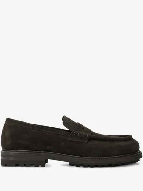 Henderson Baracco suede loafers