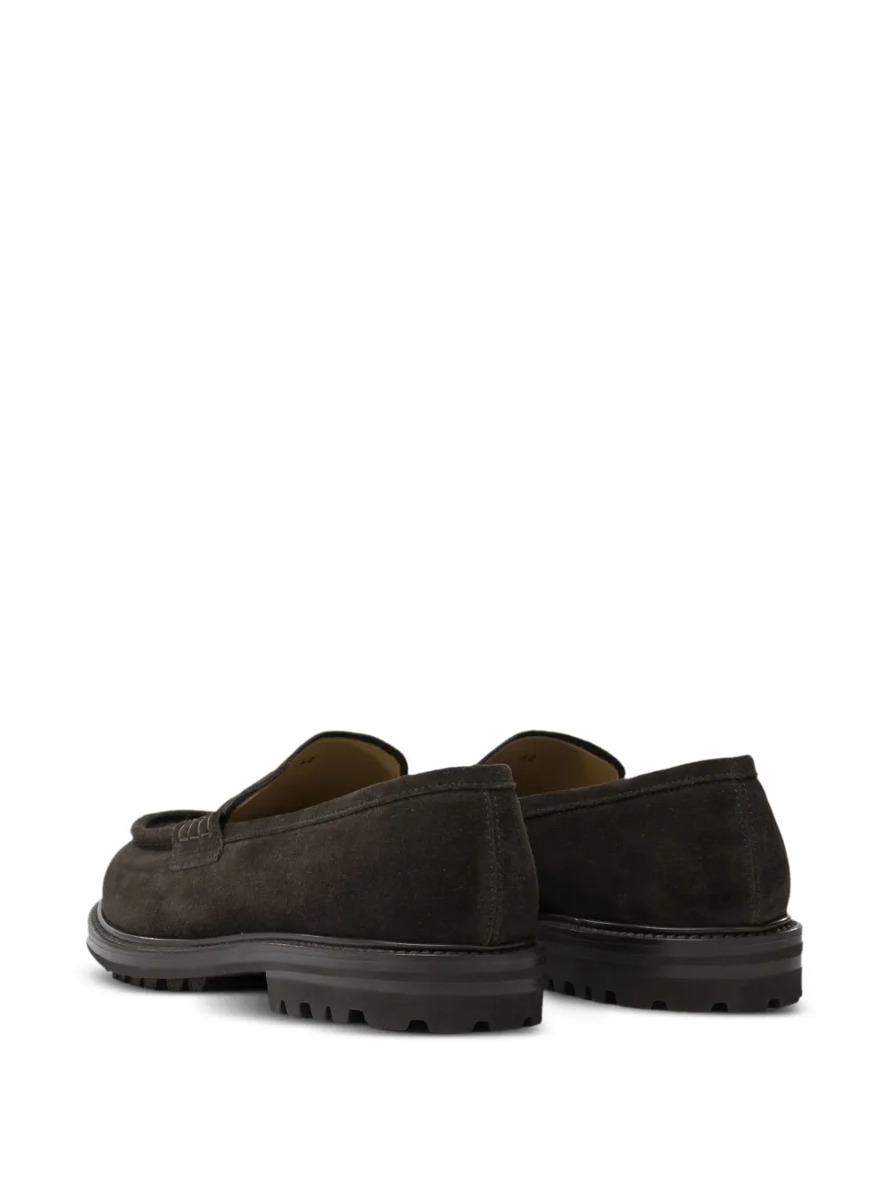 Henderson Baracco Suède loafers Bruin