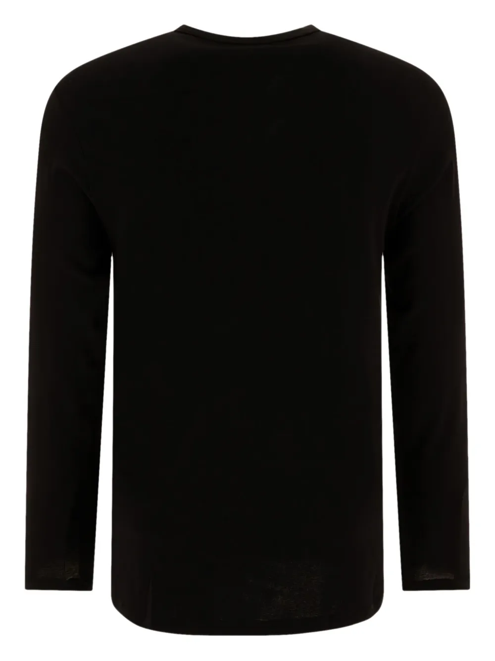 TOM FORD buttoned long-sleeve t-shirt - Zwart