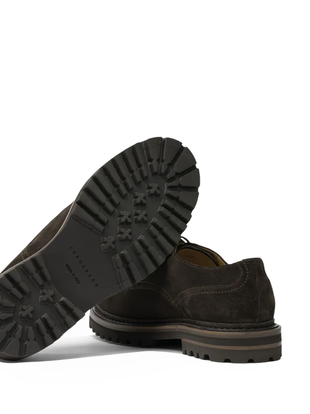 Henderson Baracco Suède loafers Bruin