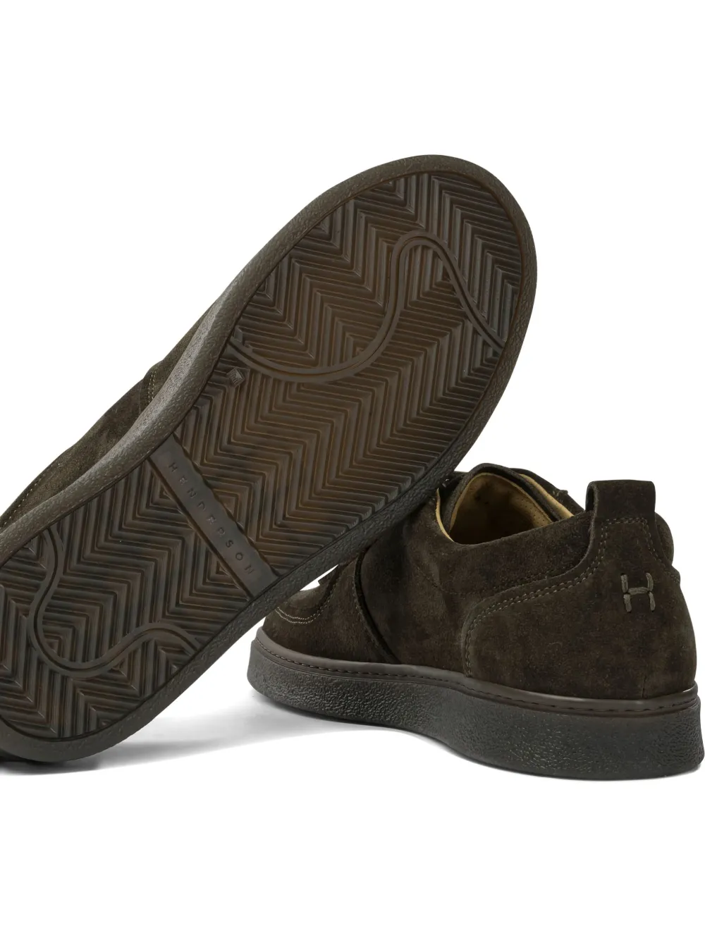 Henderson Baracco Suède sneakers Bruin
