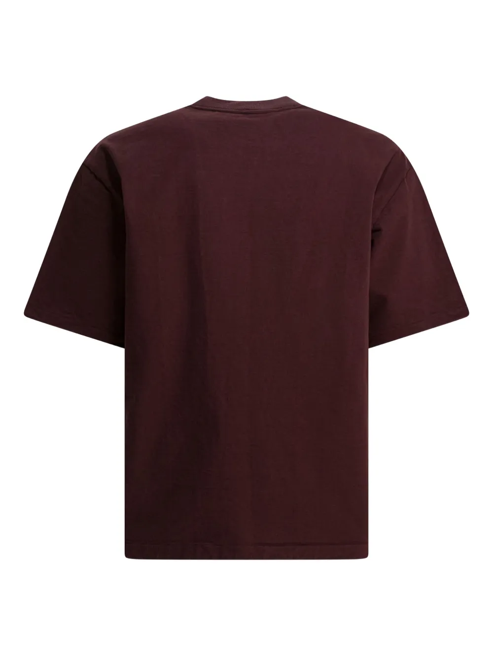 Auralee crew-neck T-shirt | Brown | Image 1