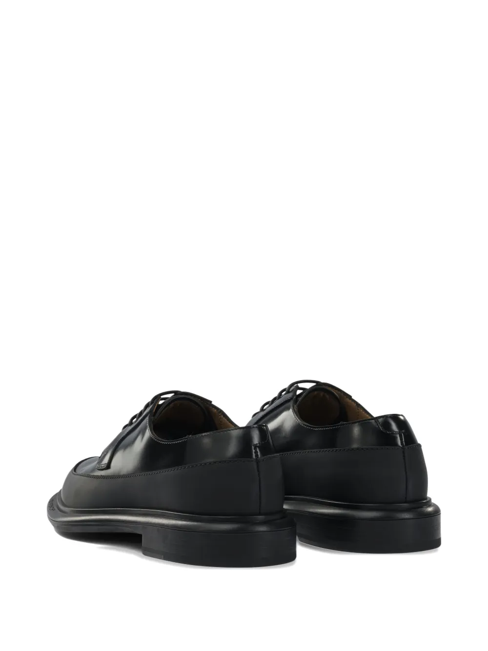 Givenchy Leather Derby Lace-ups Lace-up Shoes Black In Black