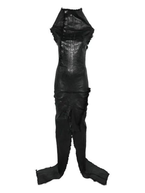Rick Owens Porterville frayed dress