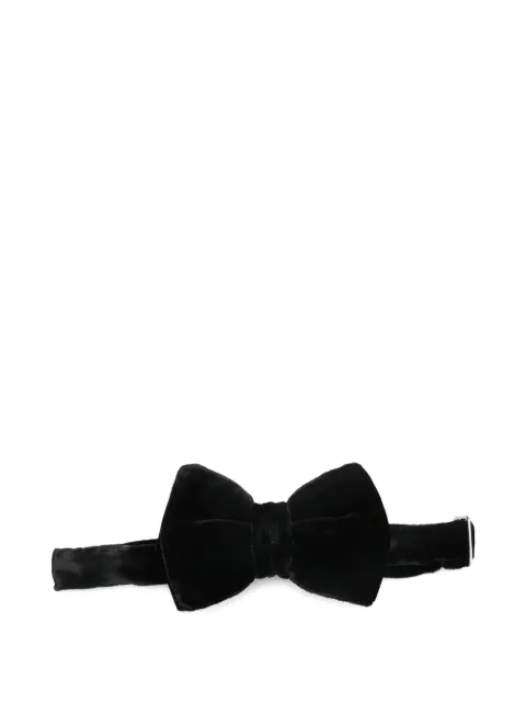 Emporio Armani velvet bow tie