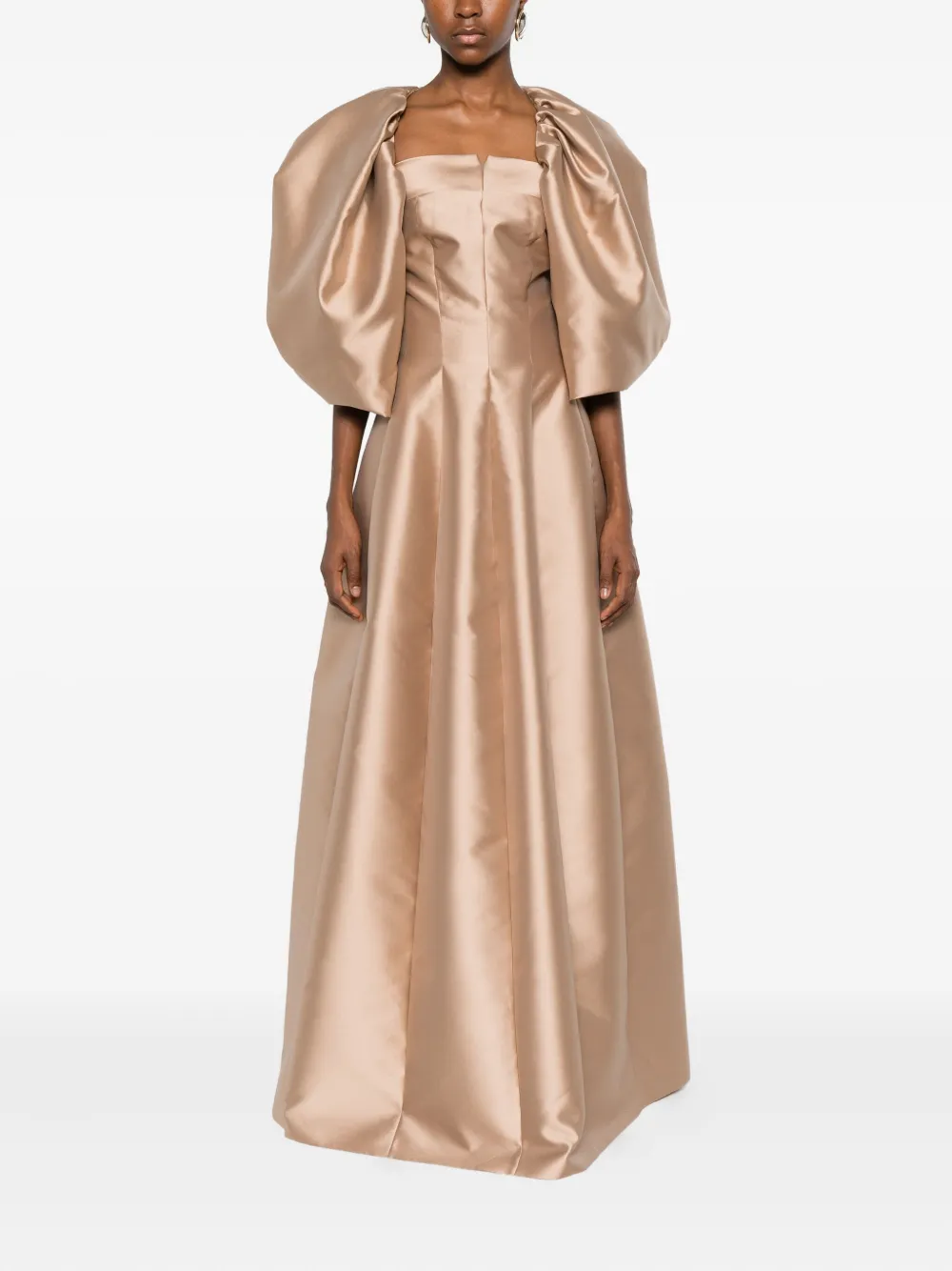 Alberta Ferretti cropped satin jacket | Cropped Jackets | Image 2