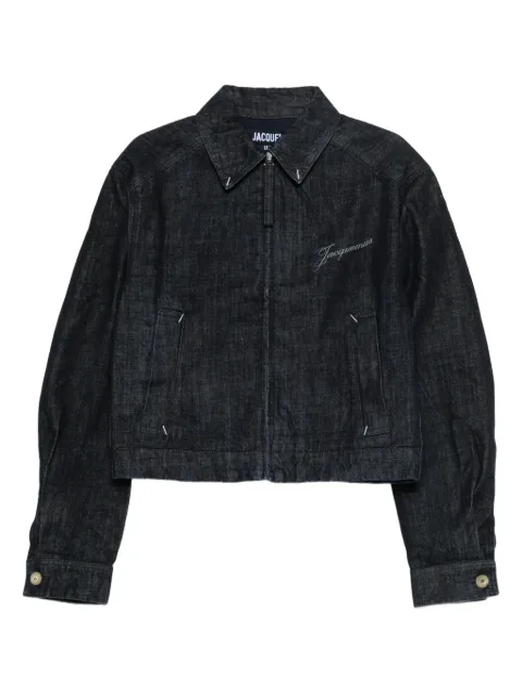 Jacquemus logo-print denim jacket 