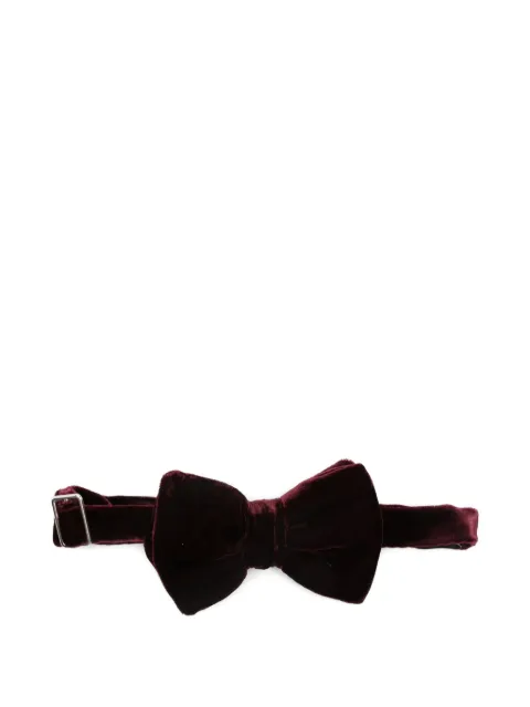 Emporio Armani velvet bow tie