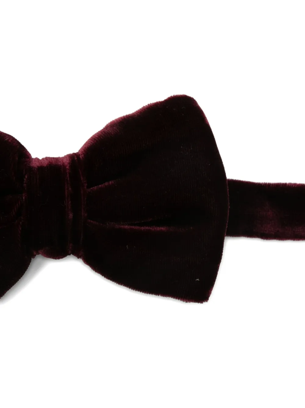 Emporio Armani velvet bow tie - Rood