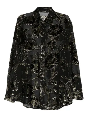 Valentino Garavani チェリーディテール ブラウス | ブラック