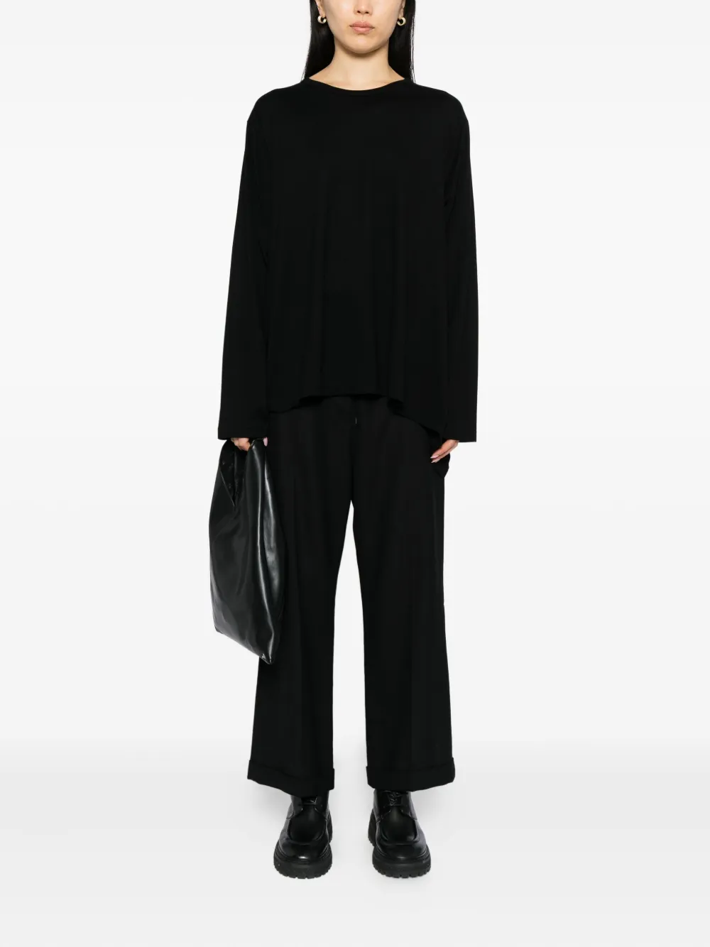 Yohji Yamamoto playera de algodón | Playeras y jerséis | Image 2