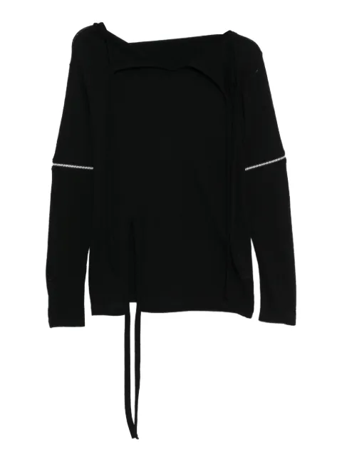 Yohji Yamamoto top asimétrico