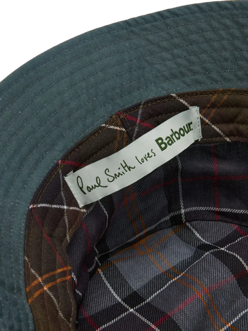 Paul Smith Panelled Appliqué-detail Bucket Hat In Gold