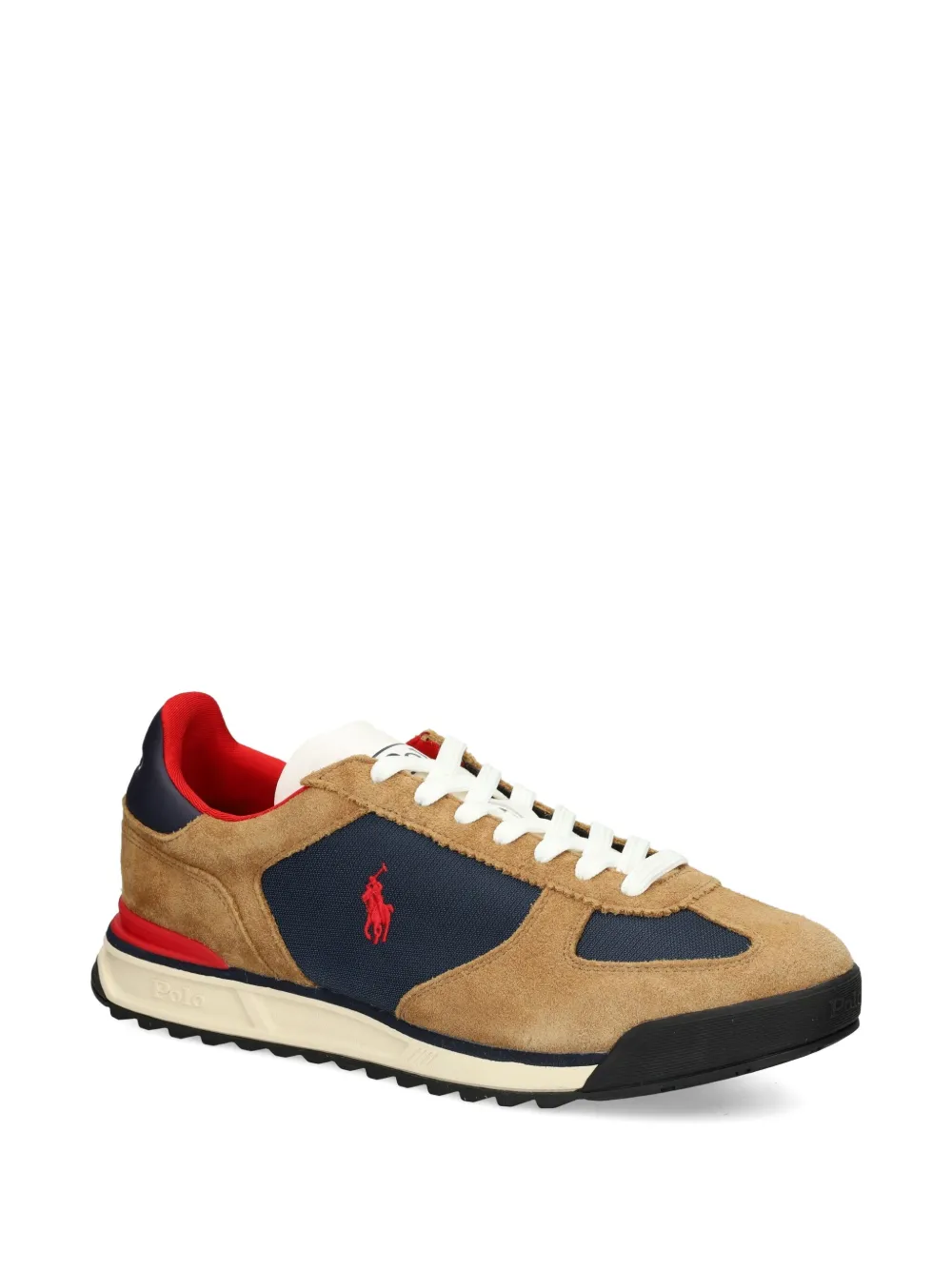Polo Ralph Lauren Varick suede-panelled sneakers | Low-Tops | Image 2