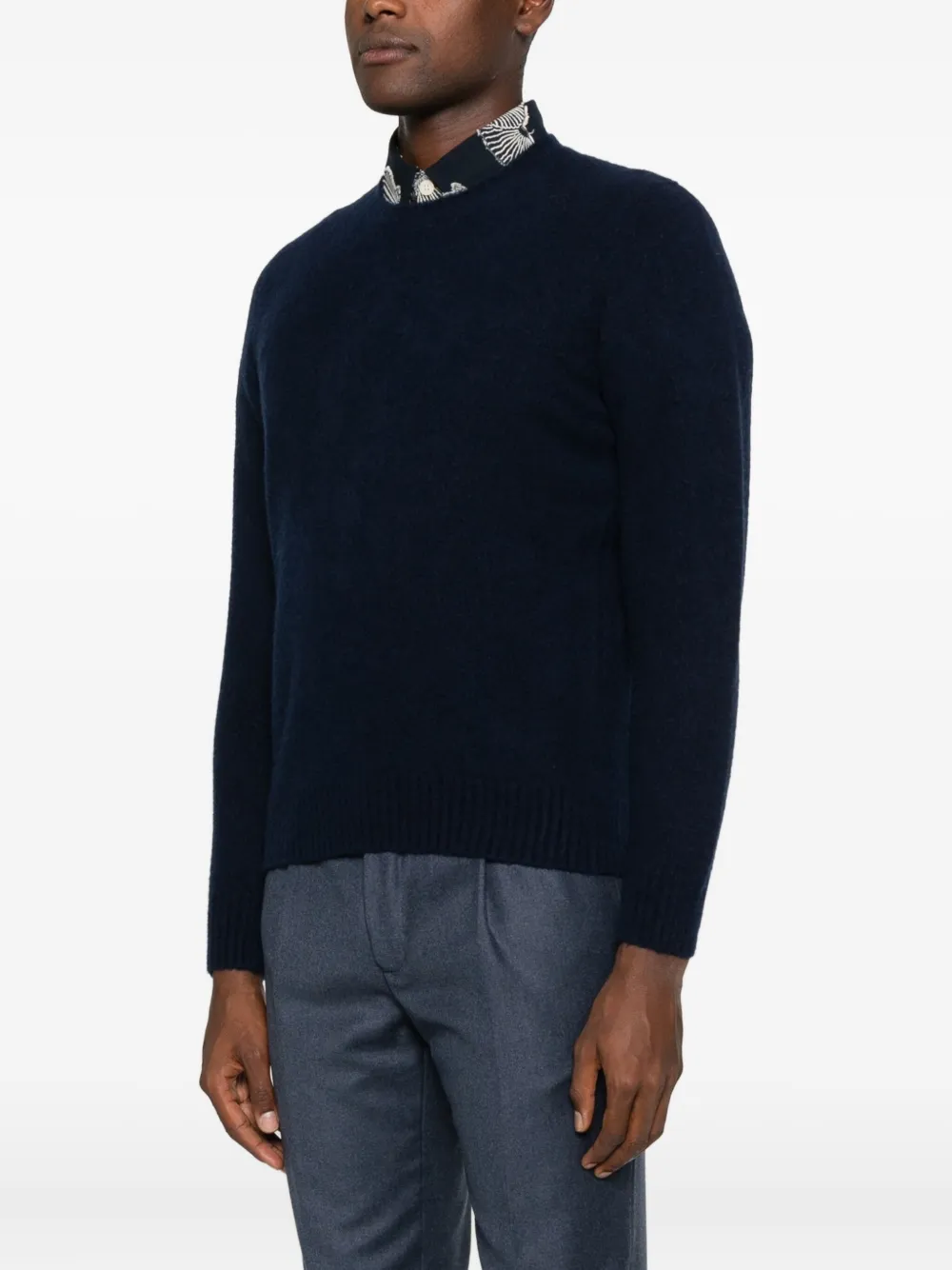 Drumohr Kasjmier trui Blauw