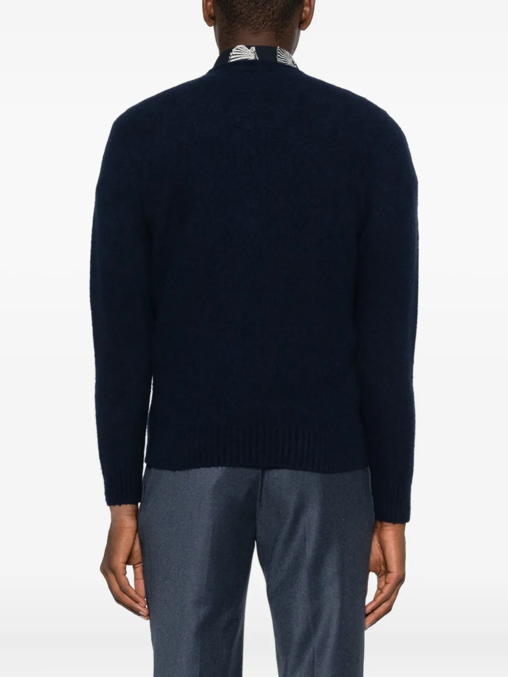 Drumohr Kasjmier trui Blauw