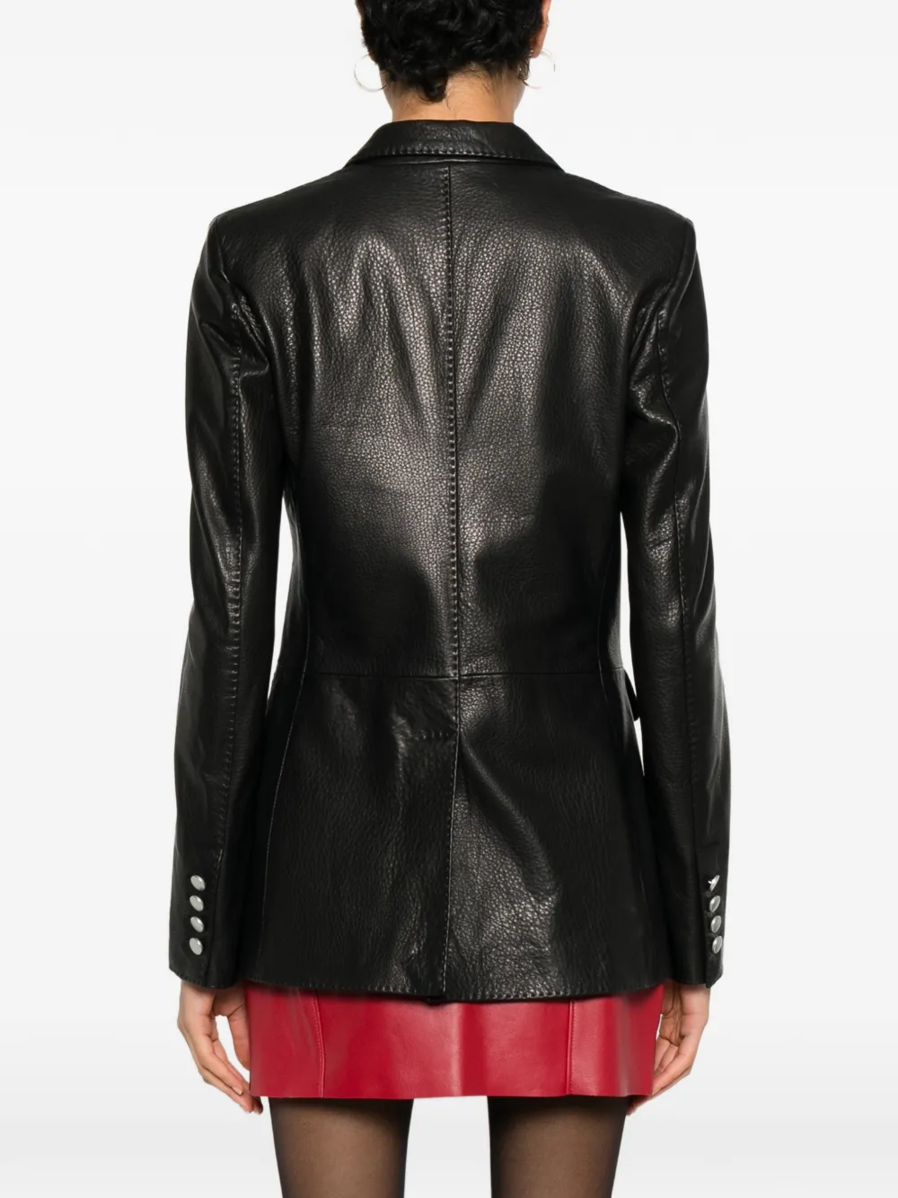 Tagliatore Sophie blazer met knoopsluiting Zwart