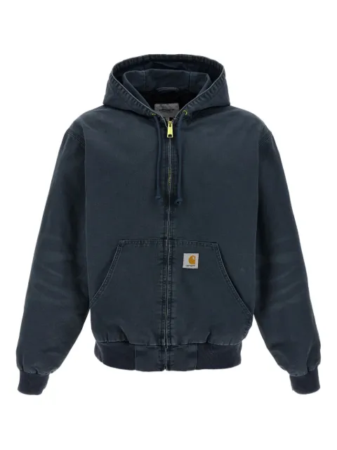 Carhartt WIP adjustable hood logo patch jacket