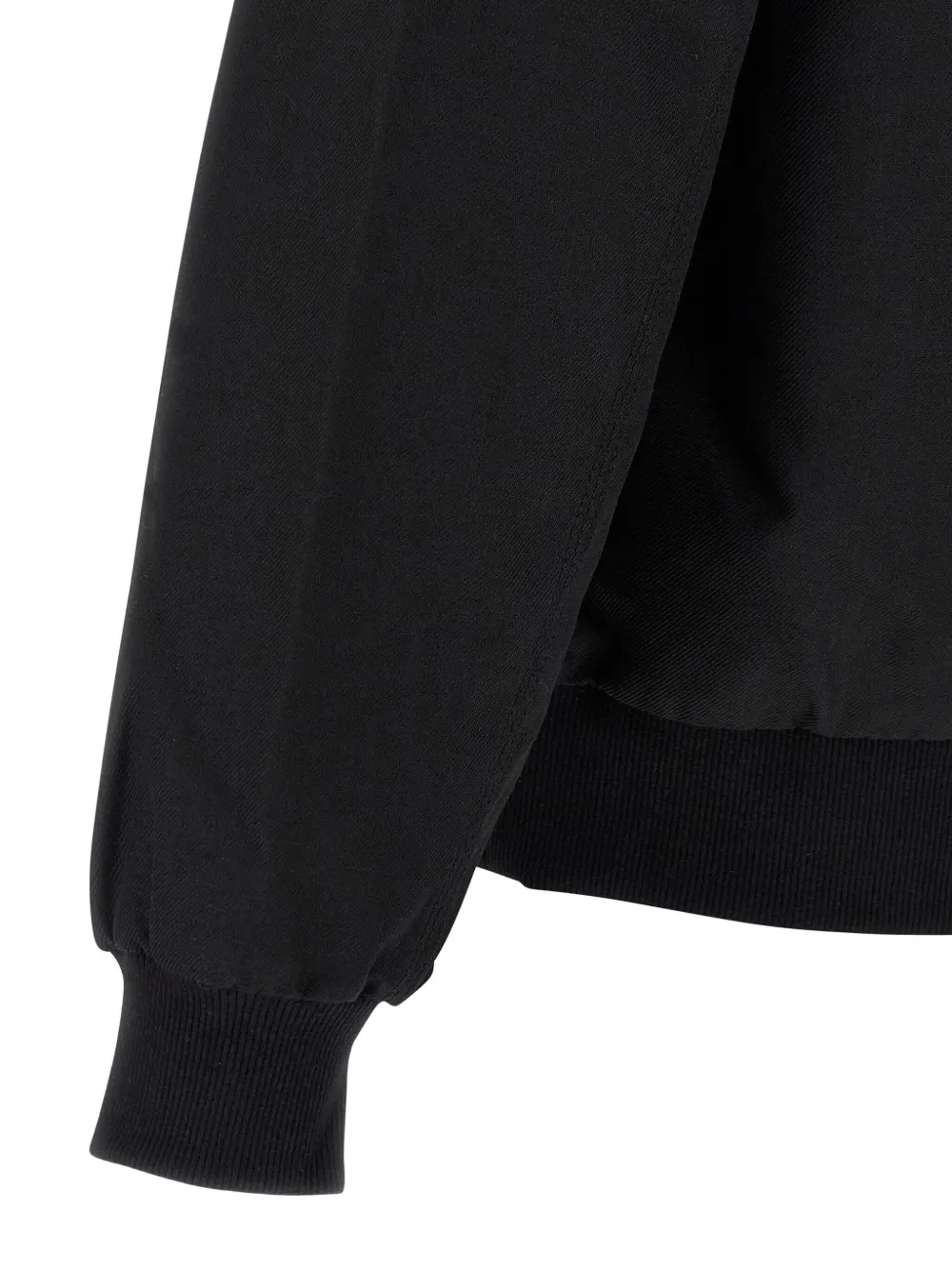 Carhartt Logo Patch Ribbed Ray Jacket In Black