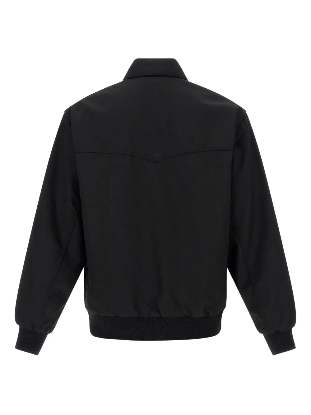 Carhartt Logo Patch Ribbed Ray Jacket In Black