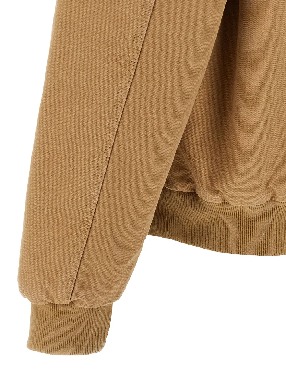 Carhartt Quilted Stanton Cotton Jacket In Brown