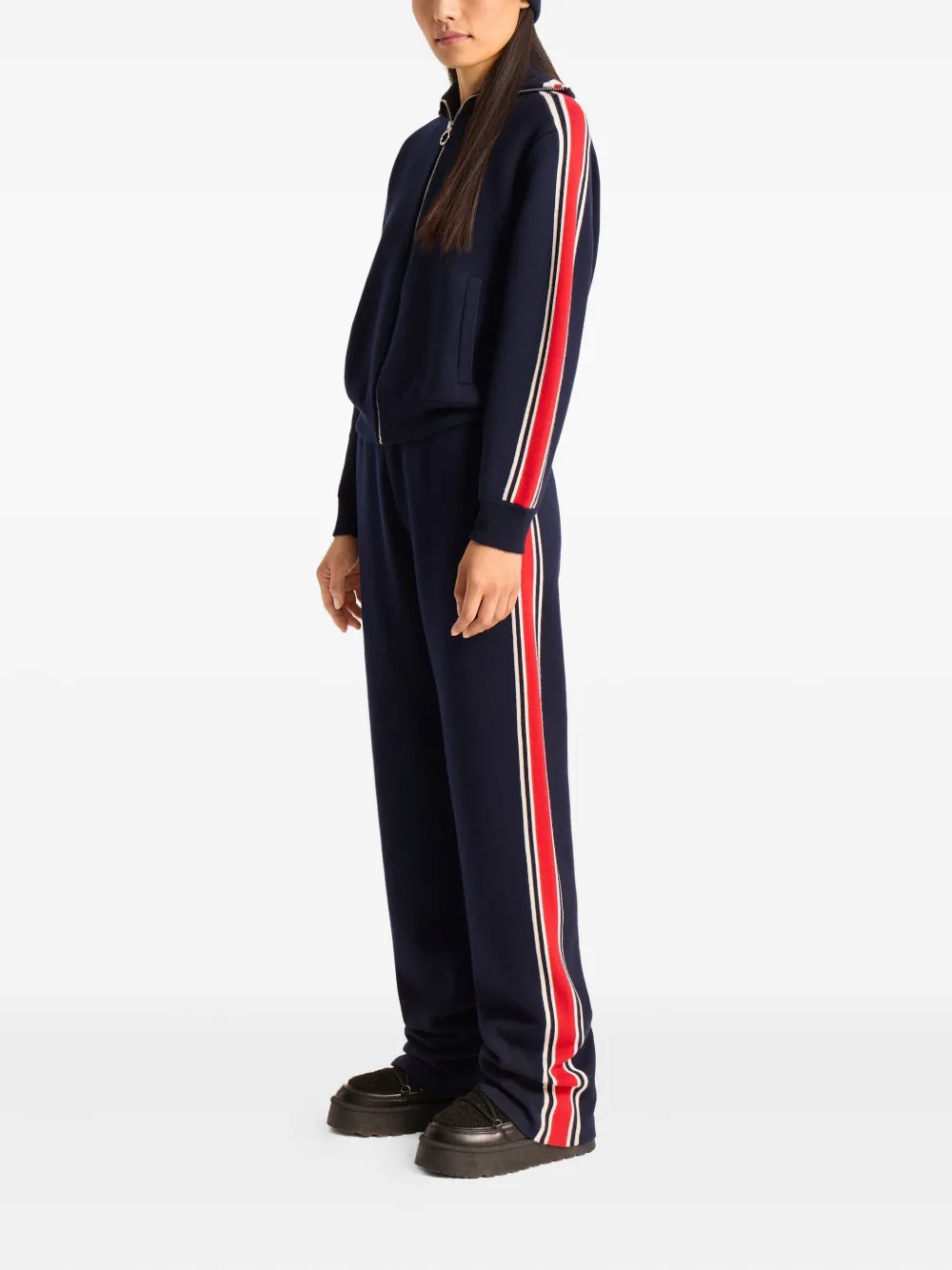 Fusalp Benada Stripe Trousers In Blue