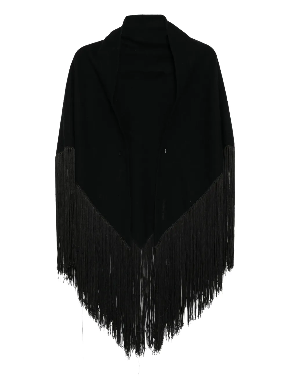 Dolce & Gabbana Pre-Owned chal con flecos | negro | Image 1