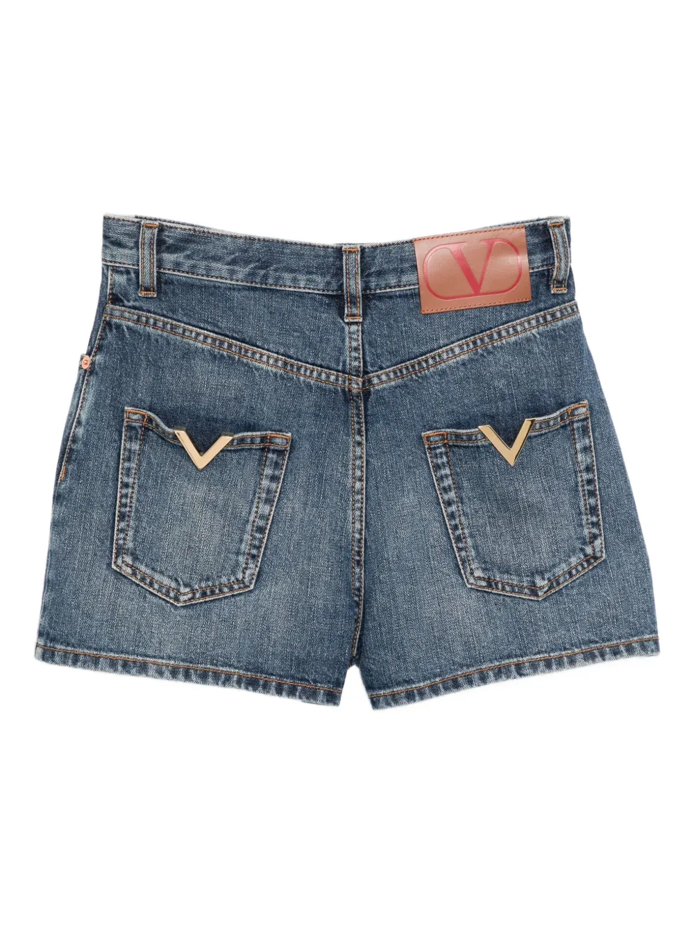 Valentino Garavani Pre-Owned Denim shorts - Blauw