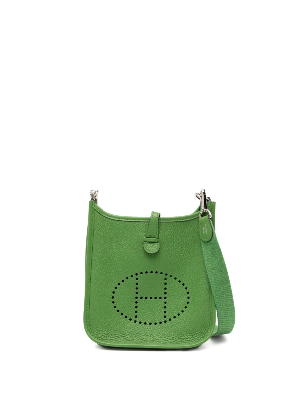 Hermès Pre-Owned Evelyne TPM PHW mini bag | Green | Image 1