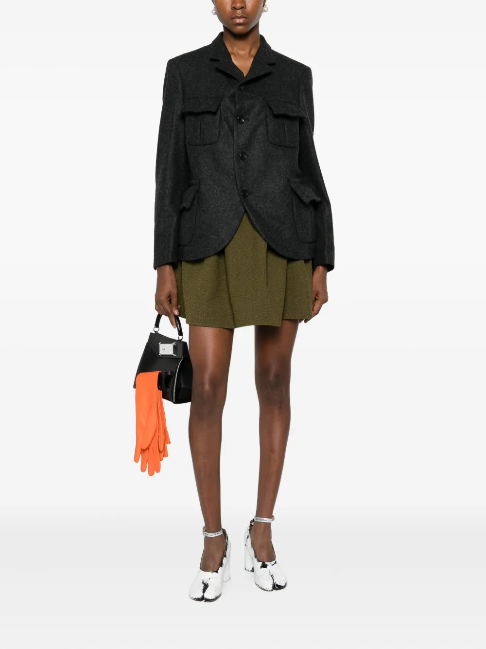 Comme Des Garçons Comme Des Garçons flap-pocket military jacket | Military Jackets | Image 2