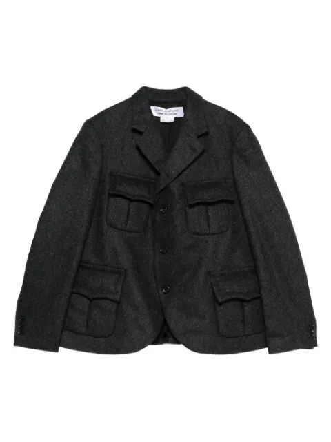 Comme Des Garçons Comme Des Garçons flap-pocket military jacket 