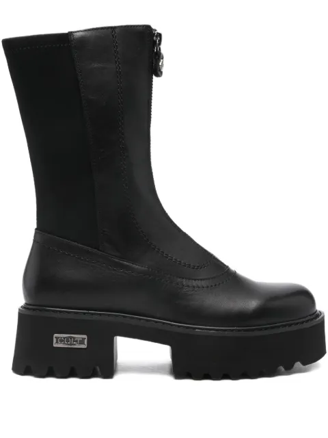 Cult botas con plataforma y cierre
