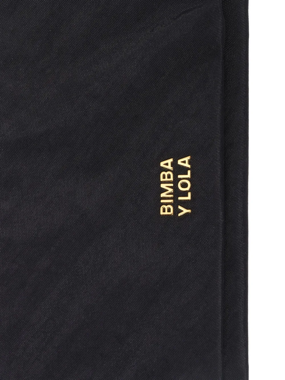 Bimba Y Lola Double-pocket Logo-detail Wallet In Black