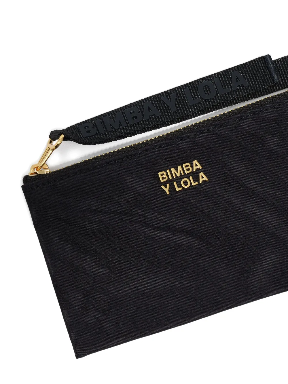 Bimba Y Lola Logo-lettering Wallet In Black
