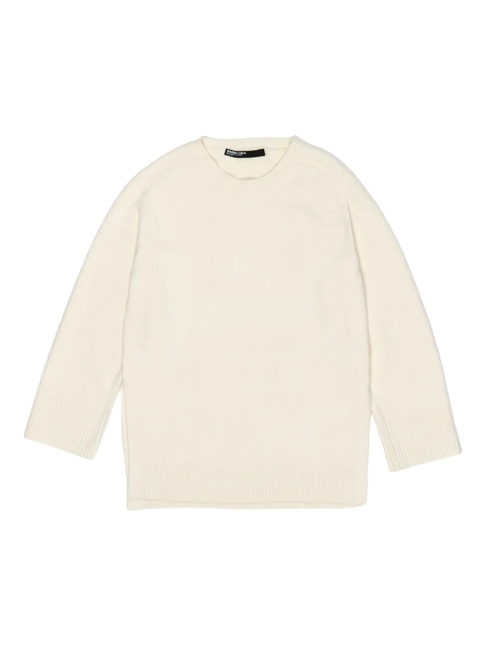 Bimba Y Lola Ribbed Tunic In White