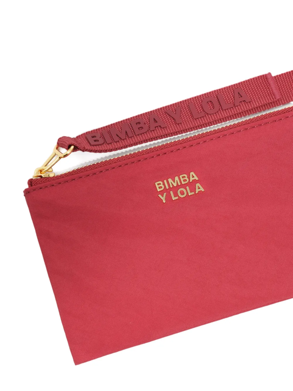 Bimba Y Lola Logo-lettering Wallet In Red