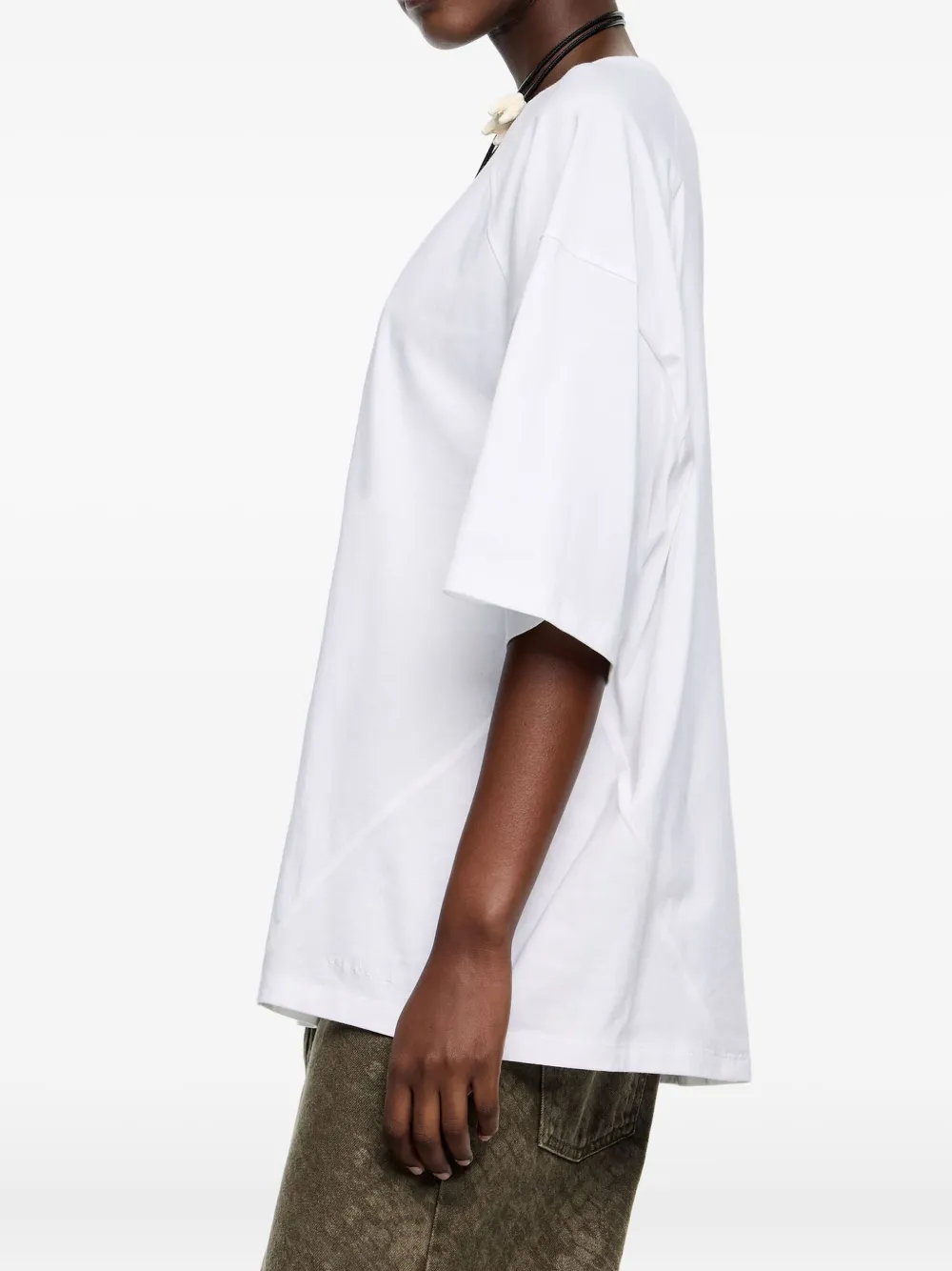 Bimba Y Lola Cotton T-shirt In White