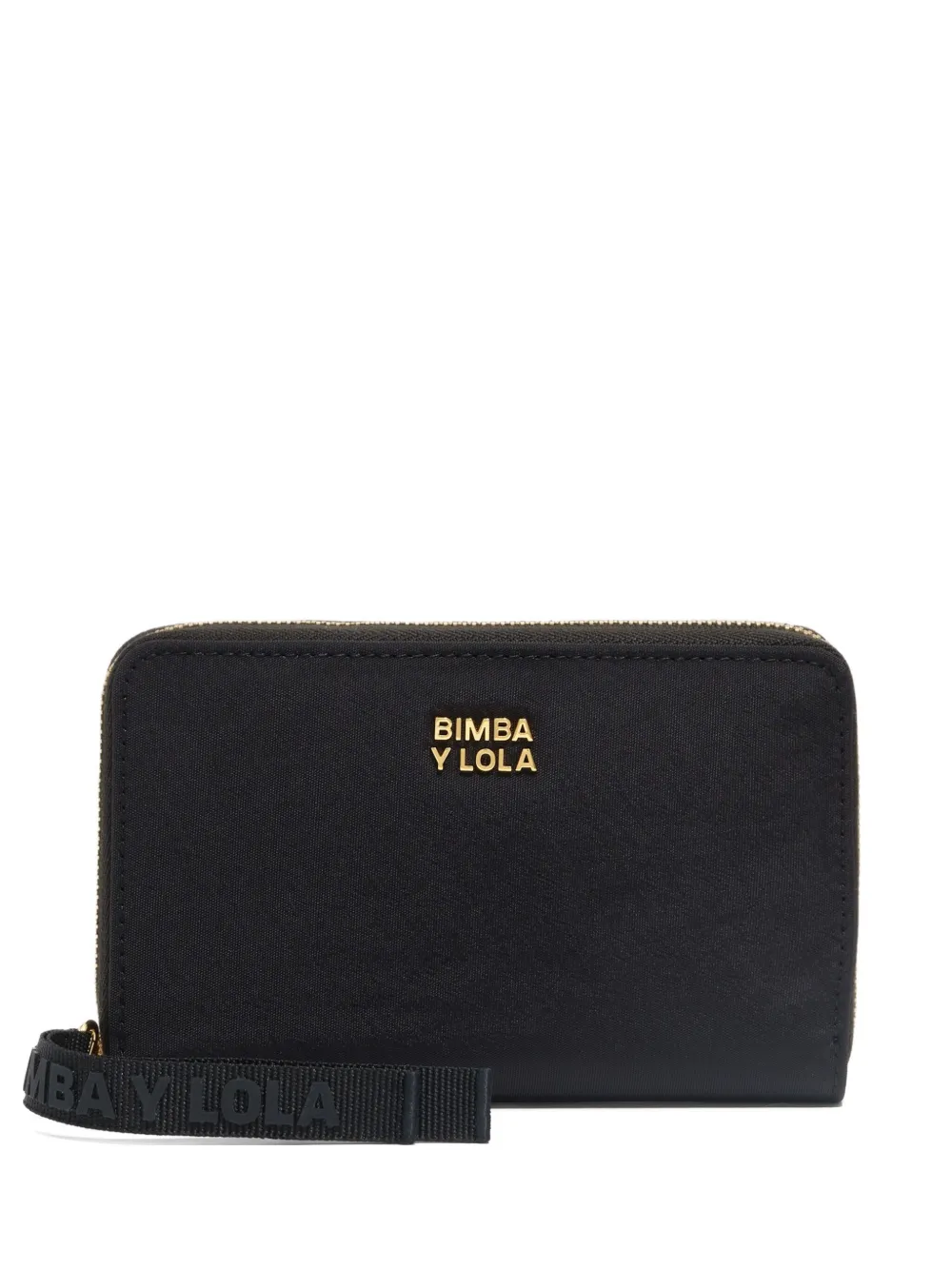 Bimba y Lola zip-around wrist-strap wallet | Black | Image 1