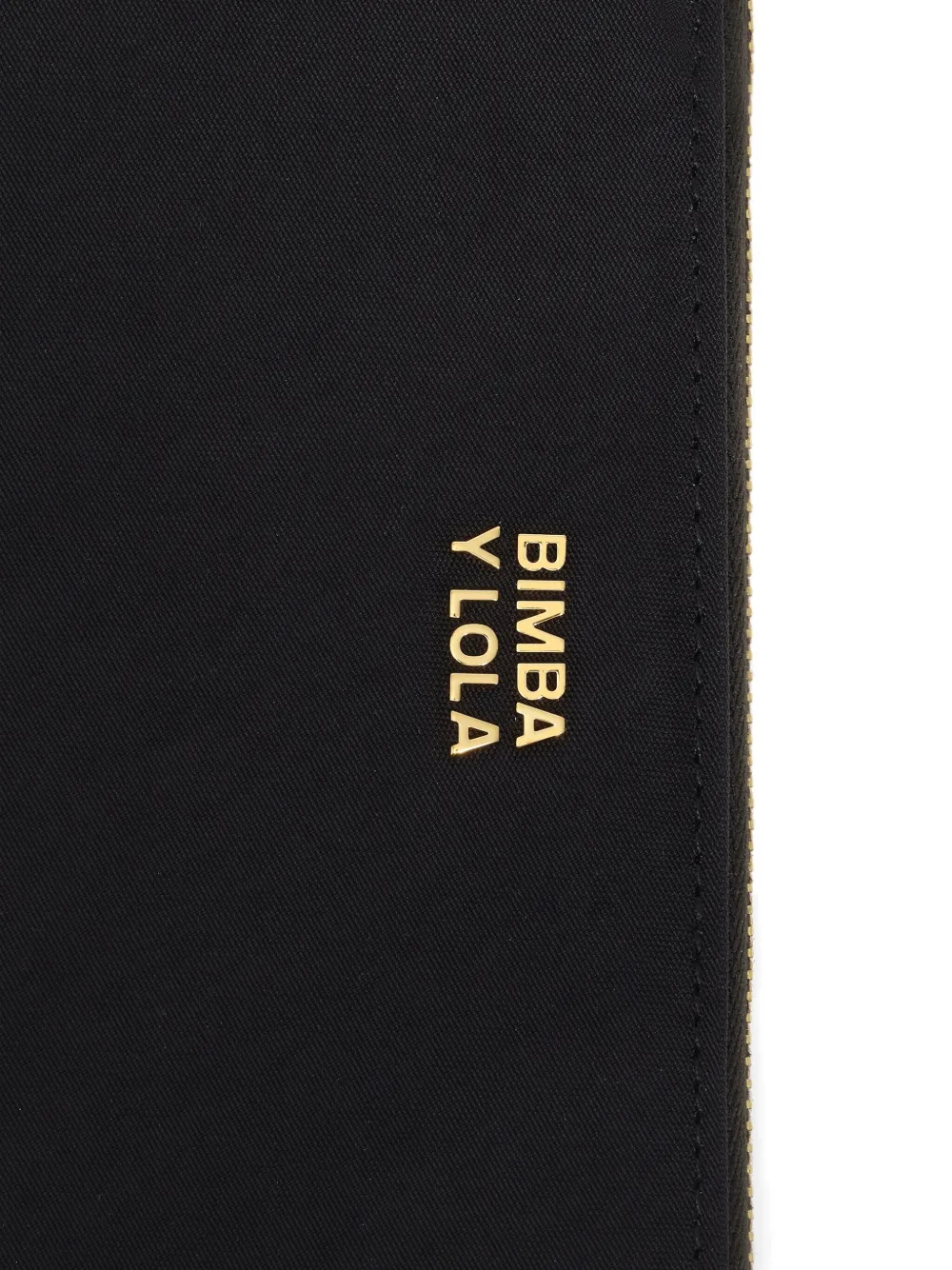 Bimba Y Lola Zip-around Wrist-strap Wallet In Black