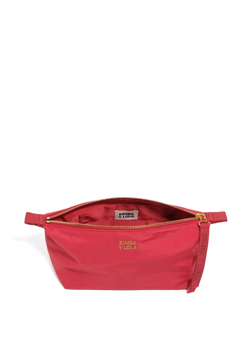 Bimba y Lola Make-up tas met logoband Rood
