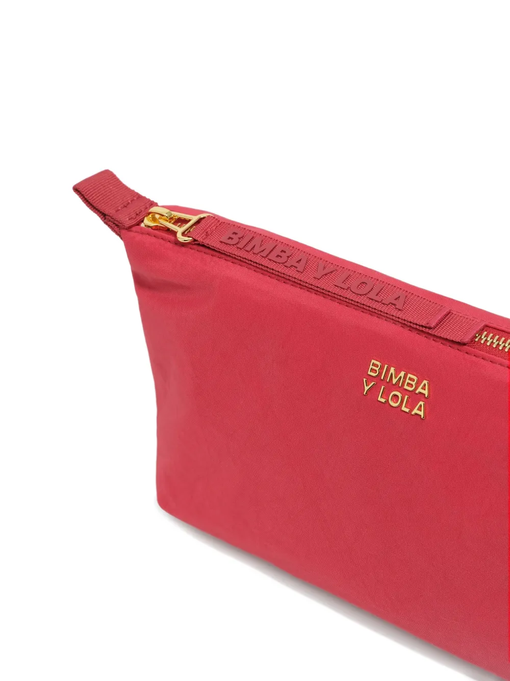 Bimba y Lola Make-up tas met logoband Rood