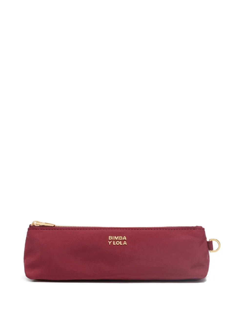 Bimba y Lola small logo-lettering makeup bag | Red | Image 1