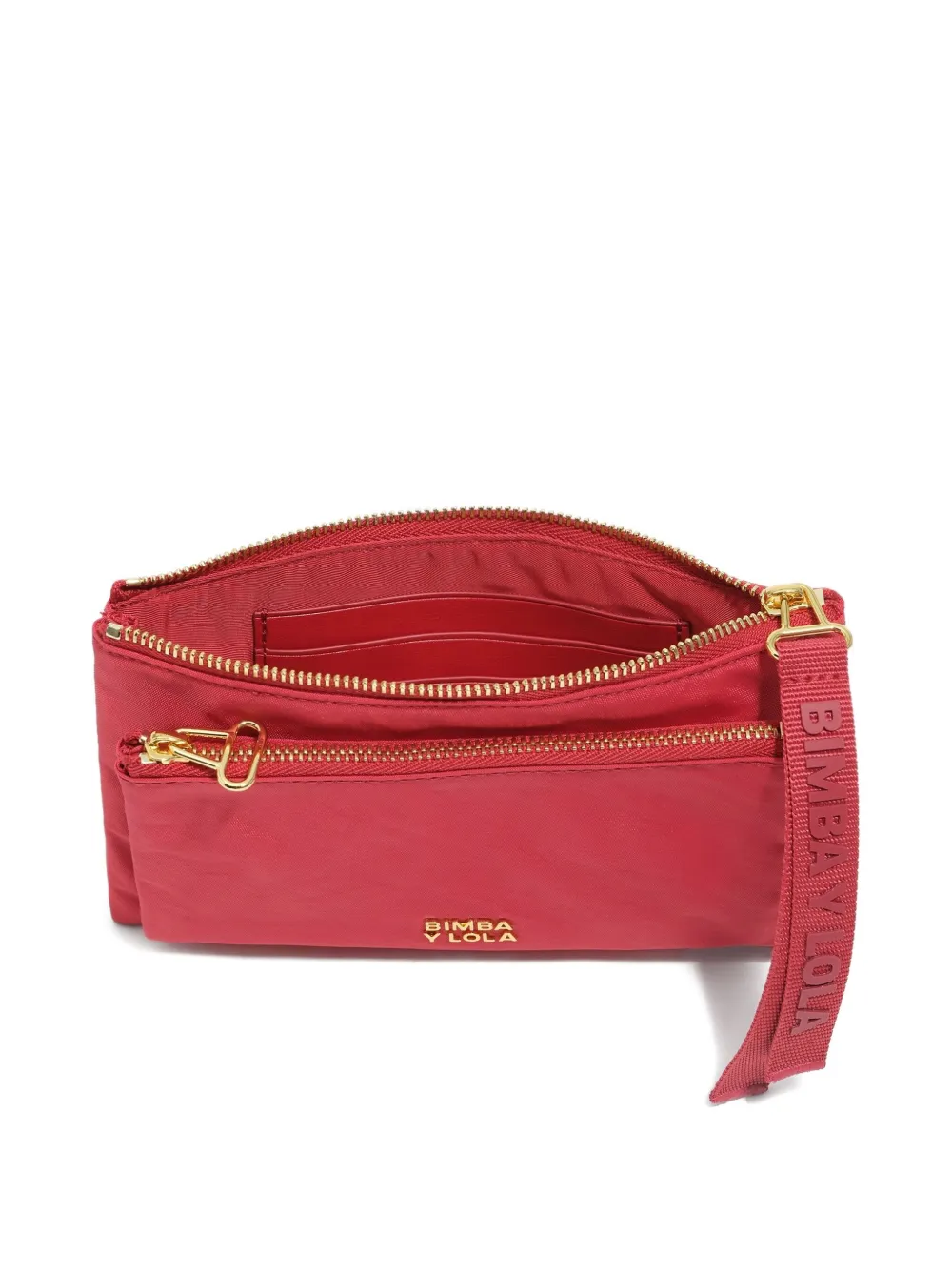 Bimba Y Lola Double-pocket Wallet In Red