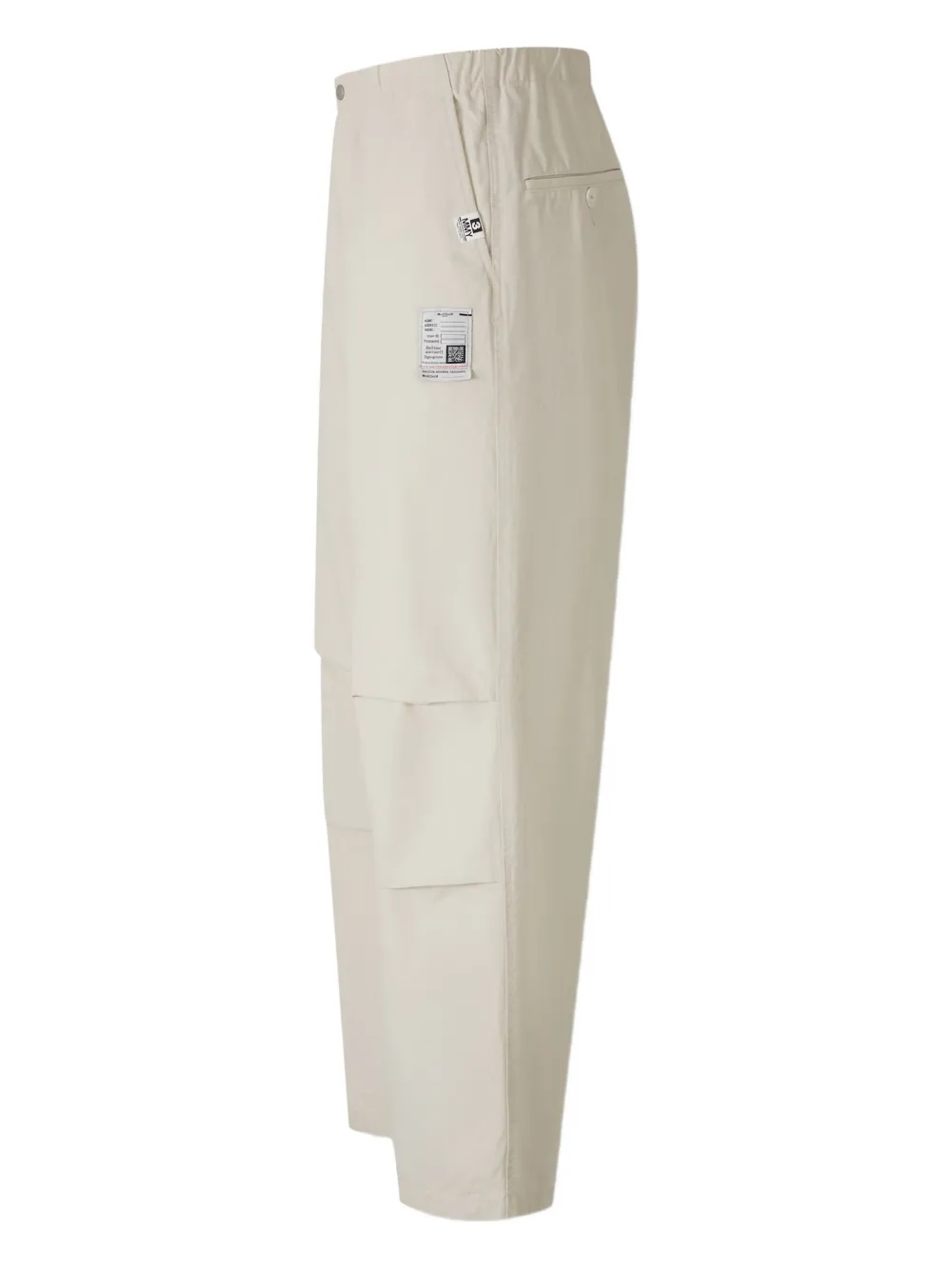 Miharayasuhiro Maison Mihara Yasuhiro Parachute Pants In White