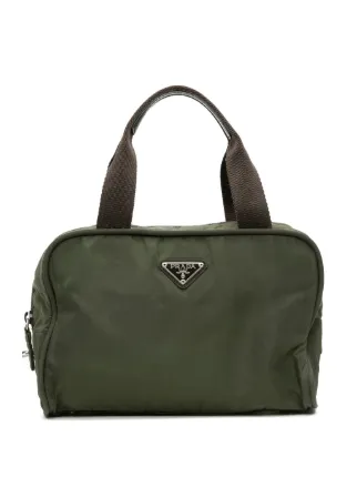 Prada Pre-Owned 2000-2013 テスート ハンドバッグ | グリーン