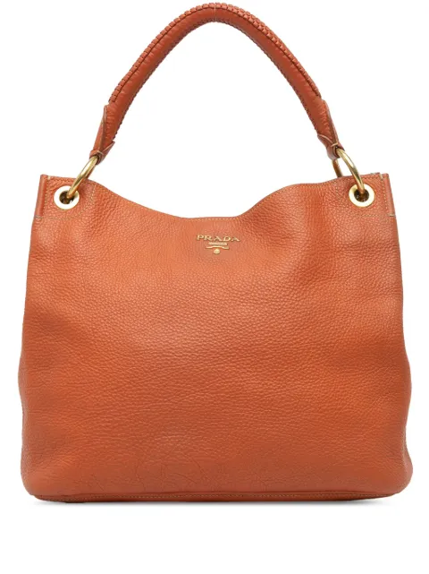 Prada Pre-Owned 2013-2025 Vitello Daino hobo bag