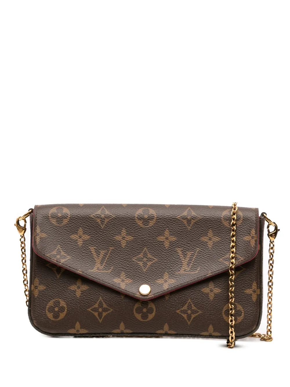 Louis Vuitton Pre-Owned 2021-2025 Monogram Pochette Felicie crossbody Louis Vuitton Pre-Owned 2021-2025 Monogram Pochette Felicie crossbody
